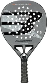 Bullpadel Hack 04 HYB Padel-Tennisschläger grau