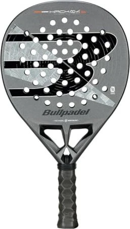 Bullpadel Hack 04 HYB Padel-Tennisschläger grau