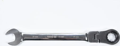 Yato YT-1674 Gelenk-Maul-Ringratschenschlüssel, 21x290mm