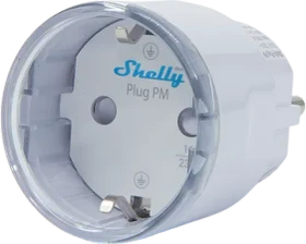 Shelly Plug PM Gen3, weiß, 3680W, Smart-Steckdose