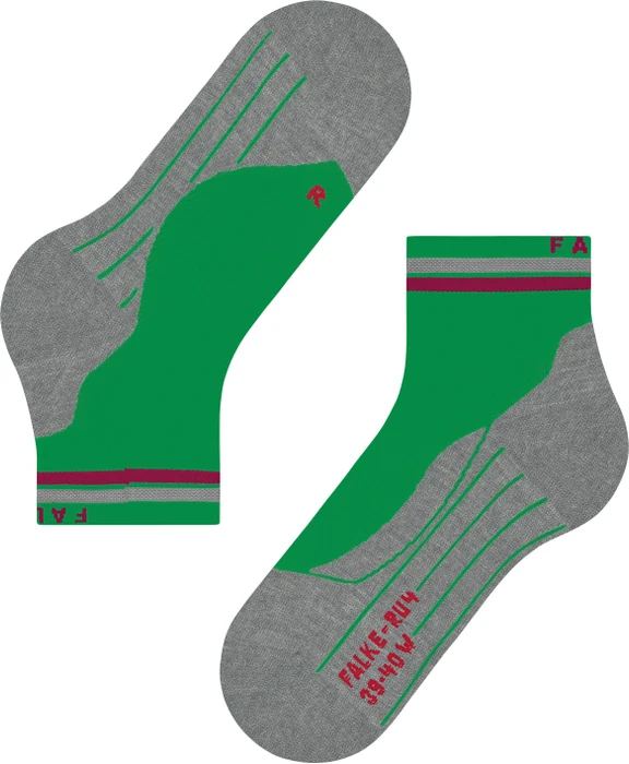 Falke RU4 Endurance Short Reflect Laufsocken grassgreen (Damen)