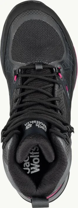 Jack Wolfskin Force Trekker Texapore Mid black/pink (Damen)