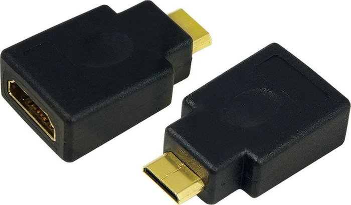 LogiLink Mini HDMI [Stecker] auf HDMI [Buchse] Adapter