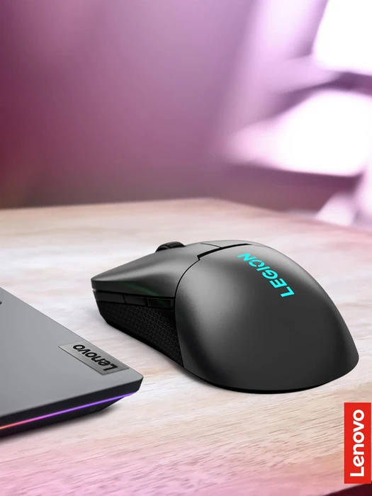 Lenovo Legion M600s Wireless Gaming Mouse, Storm Grey, USB/Bluetooth