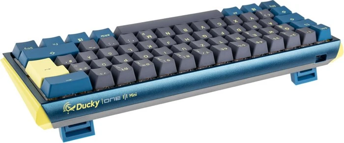Ducky One 3 DayBreak Mini PBT blau, LEDs RGB, MX RGB RED, USB, DE