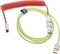 Ducky Premicord Spiralkabel USB-C auf USB-A, Tastaturkabel (Spiral-Textilkabel), 1.8m, Strawberry Frog Vorschaubild