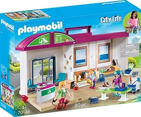 playmobil City Life Mitnehm-Tierklinik