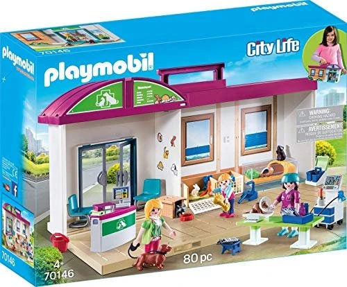 playmobil City Life Mitnehm-Tierklinik