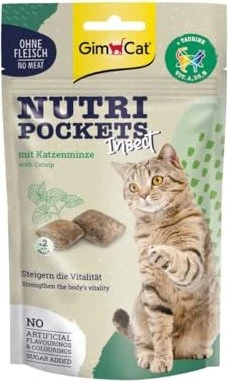 Gimborn GimCat Nutri Pockets - MultiVitamin & Katzenmize, 60g