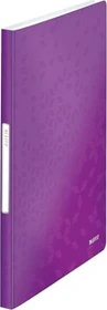 Leitz WOW Sichtbuch, A4, violett, inkl. 40 Klarsichthüllen