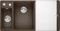 Blanco Axia III 6 S-F InFino Becken links mit Ablauffernbedienung cafe inkl. Glasschneidebrett Vorschaubild