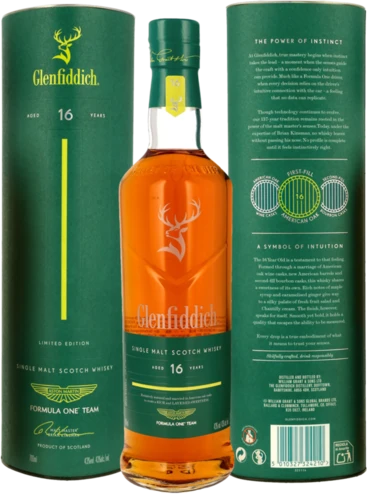 Glenfiddich Aston Martin Formula One Team 16 Years Old 700ml
