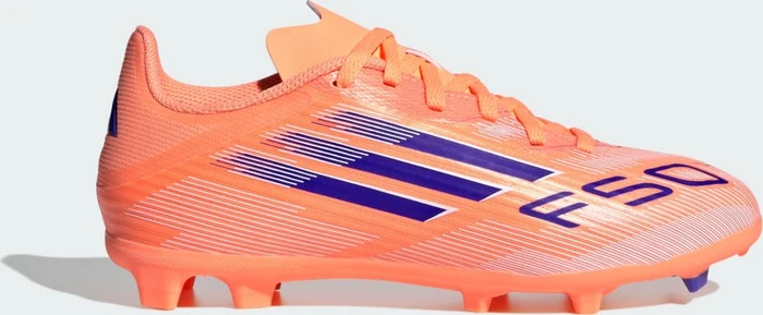 adidas F50 League FG/MG beam orange/lucid blue/cloud white (Junior)
