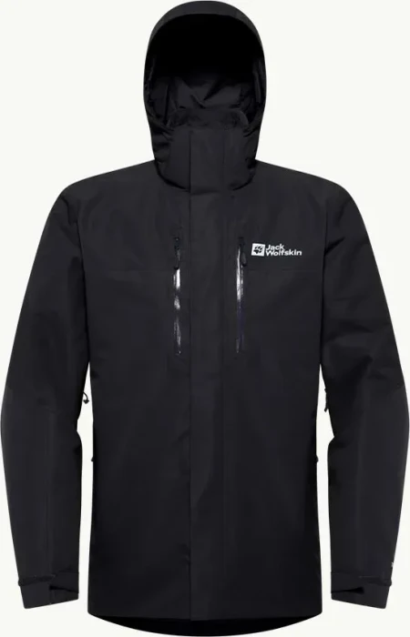 Jack Wolfskin Jasper 3in1 Funktionsjacke schwarz (Herren)