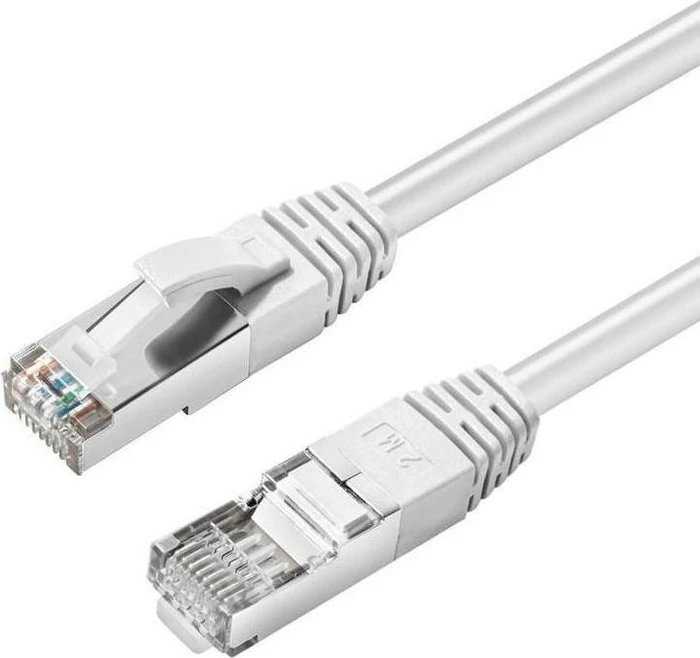 MicroConnect Patchkabel, Cat6, S/FTP, RJ-45/RJ-45, 0.15m, weiß