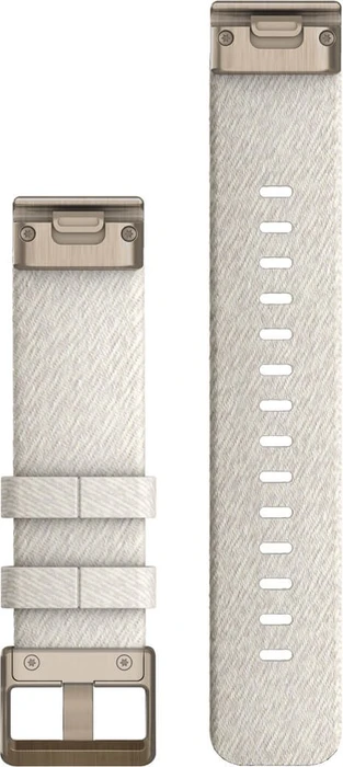 Garmin Ersatzarmband QuickFit 20 Nylon cream/cream gold
