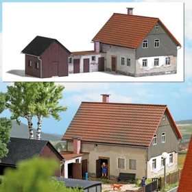 Busch Wohnhaus mit Anbau
