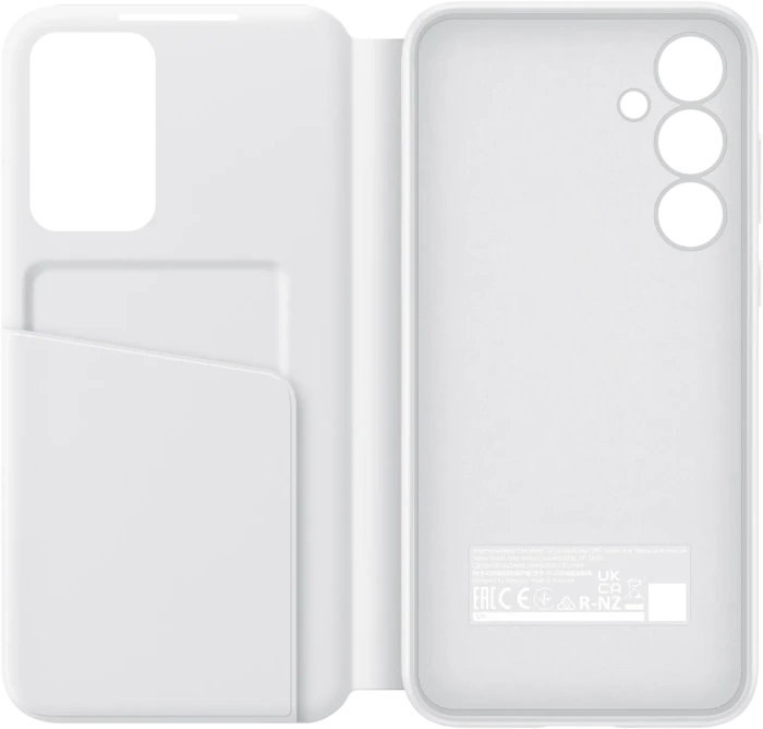 Samsung Smart View Wallet Case für Galaxy A55 5G weiß