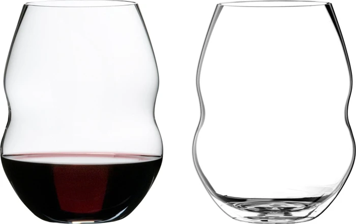 Riedel Swirl Rotwein Weinglas, 2 Stück