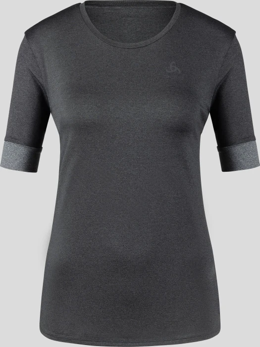 Odlo Run Easy Laufshirt kurzarm odlo graphite grey/grey melange (Damen)