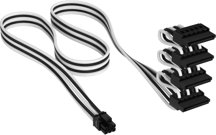 Corsair PSU Cable Kit Type 5 - Pro Kit, weiß/schwarz