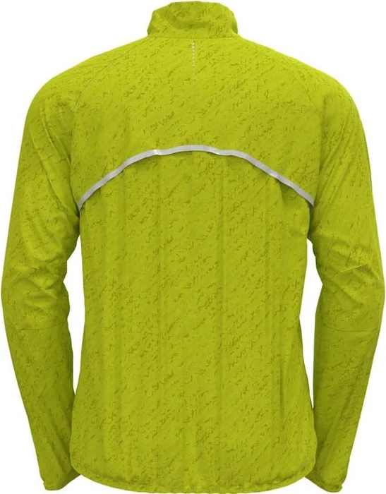 Odlo Zeroweight Print Laufjacke evening primrose (Herren)