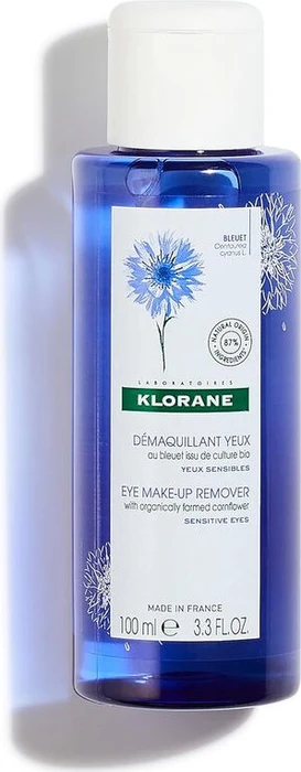 Klorane Augen-Make-Up sensitiv Entferner Lotion Kornblume, 100ml