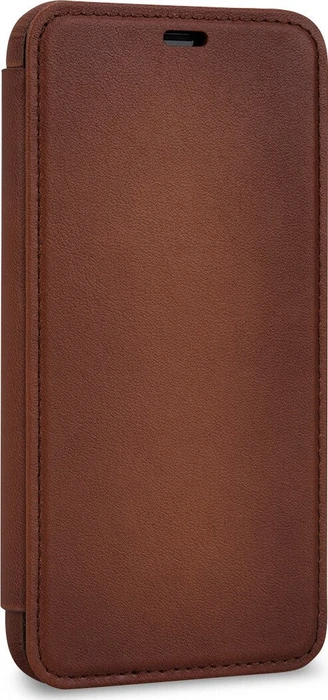 Stilgut Book Type Leather Case für Apple iPhone 11 Pro braun