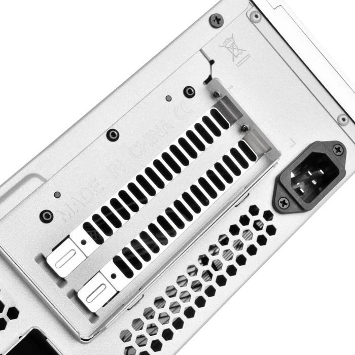 SilverStone Fortress FTZ01-E, silber, Mini-ITX