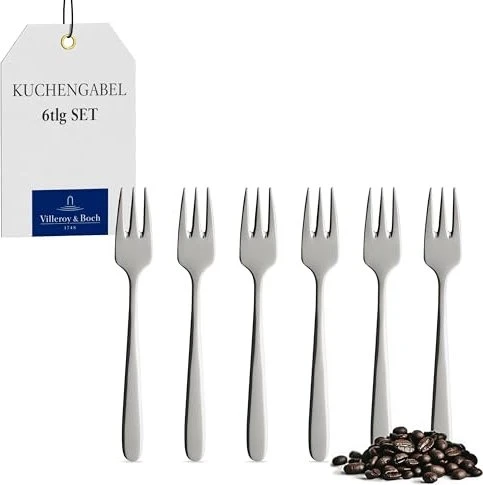 Villeroy & Boch Daily Line Kuchengabel, 6 Stück