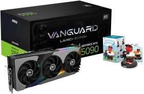 MSI GeForce RTX 5090 32G Vanguard SOC Launch Edition, G5090-32VGSL, 32GB GDDR7, HDMI, 3x DP