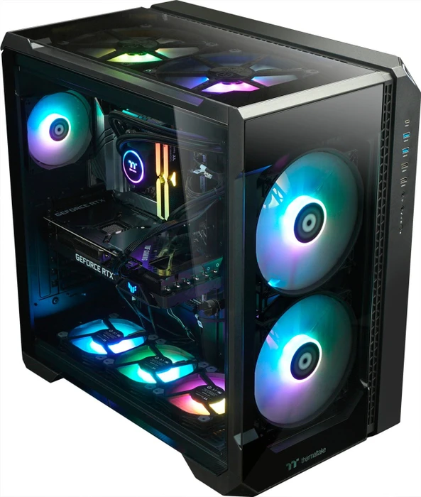 Thermaltake Ganymed v2, schwarz, Core i7-13700K, 32GB RAM, 2TB SSD, GeForce RTX 4080