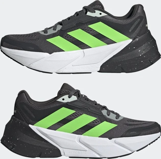 adidas Adistar grey five/solar green/linen green (Herren)