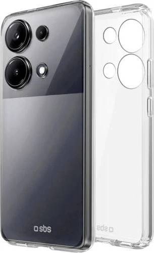 SBS Mobile Skinny Cover für Xiaomi Poco M6 Pro transparent