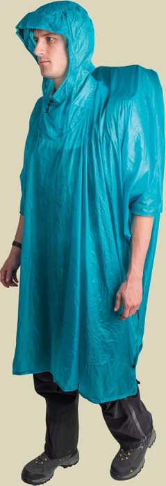 Sea to Summit Nylon Waterproof Tarp Poncho blau