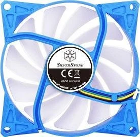 SilverStone FW91 blau/weiß, 92mm