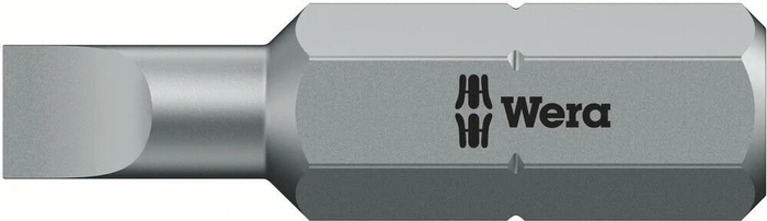Wera 800/1 Z Schlitz Bit 1/4", 8x39mm, 1 Stück