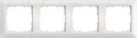 Siemens DELTA line Rahmen 4-Fach, 293x80mm, titanweiß