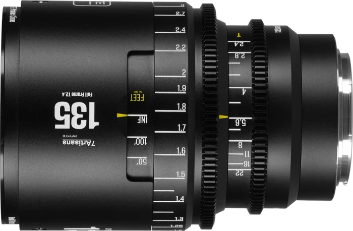 7artisans Infinte 135mm T2.4 Full Frame Cine für PL schwarz