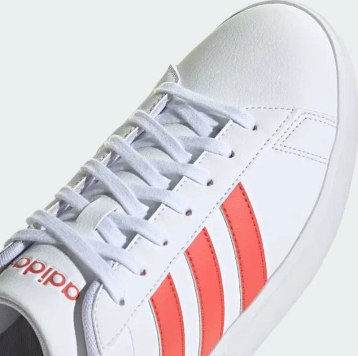 adidas Grand Court 2.0 cloud white/preloved scarlet