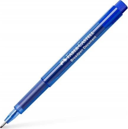 Faber-Castell Broadpen 1554 Faserschreiber 0.8mm blau