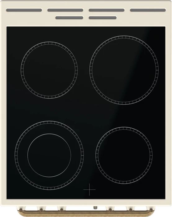 Gorenje GECS5B70CLI Elektroherd mit Glaskeramik-Kochfeld