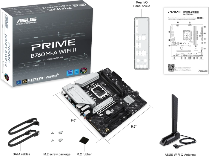 ASUS Prime B760M-A WIFI II (Intel 1700)
