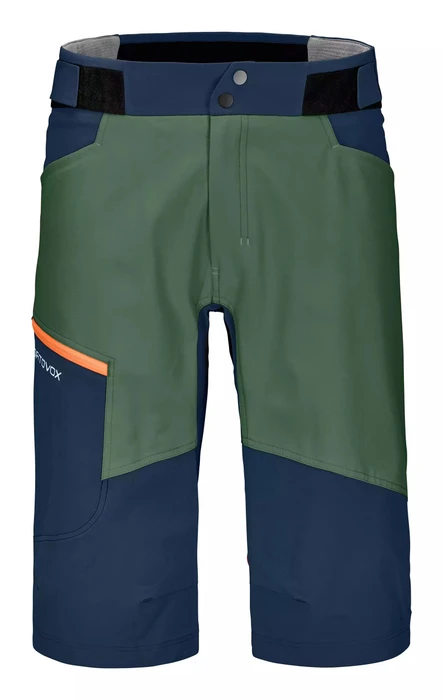 Ortovox Pala Kletterhose kurz green forest (Herren)