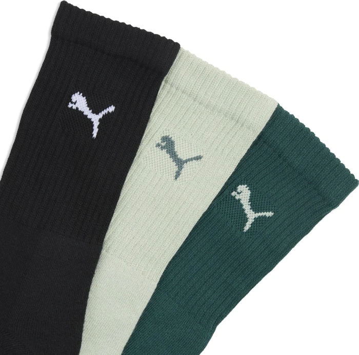 Puma Crew Socken blue / yellow, 3 Paare (Herren)