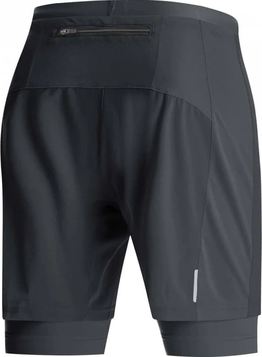 Gore Wear R5 2in1 Shorts Laufhose kurz schwarz (Herren)