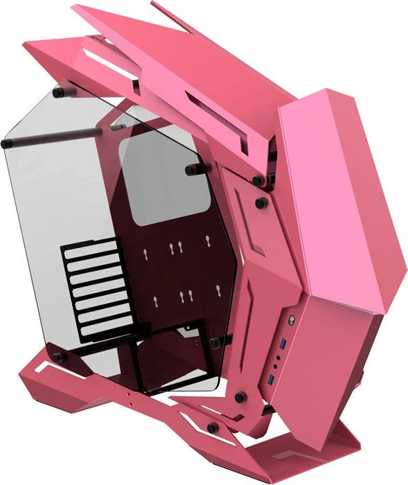 Jonsbo Mod3 pink, Glasfenster