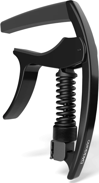 D'Addario Tri-Action Capo Black