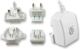 Raspberry Pi 3 B Official Power Supply, 5.1V/2.5A, weiß