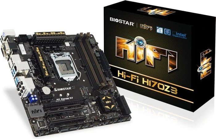 Biostar Hi-Fi H170Z3 (Intel 1151)